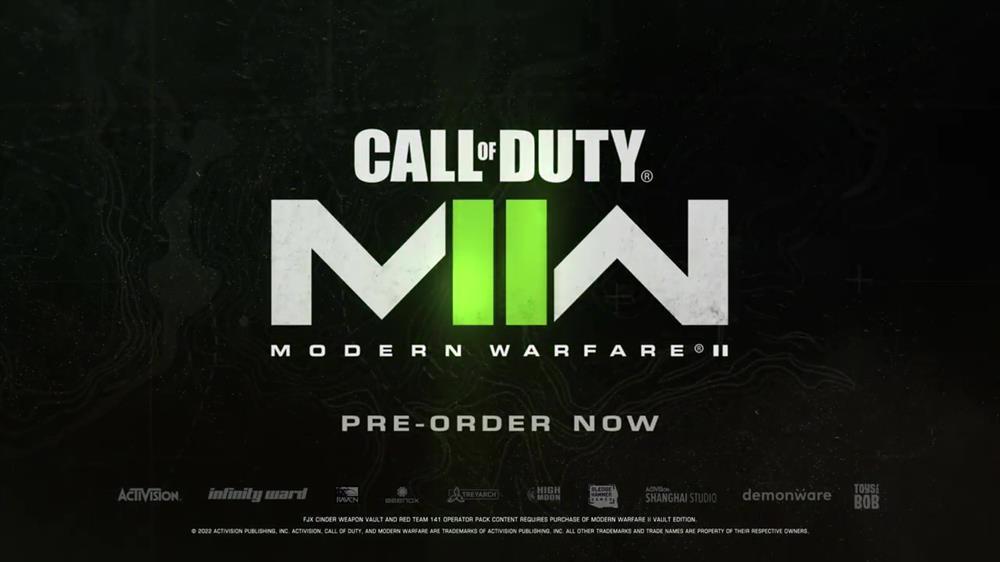 《使命召唤19：现代战争2》发布多人模式预告视频  将于10月28日发售